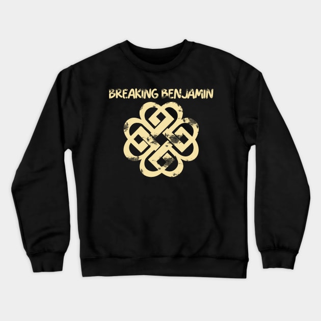 Breaking Benjamin best Crewneck Sweatshirt by skull yellow